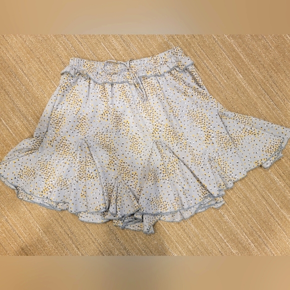 Saints & Hearts Floral Pleated Skort, Size M - Picture 1 of 5